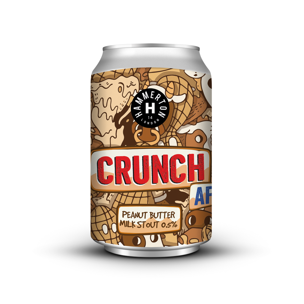 CRUNCH AF - Alcohol Free : Peanut Butter Milk Stout 0.5