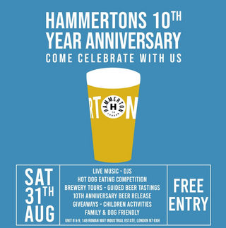 Hammertons 10th Anniversary - 31st Aug 2024