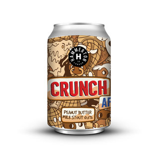 CRUNCH AF - Alcohol Free : Peanut Butter Milk Stout 0.5%