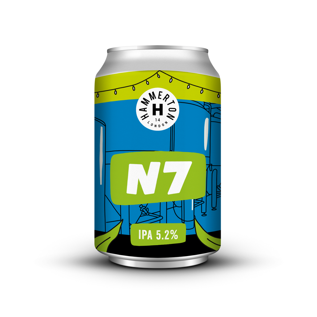 N7 IPA 5.2% | Refreshing, Citrus-Driven & Well-Balanced – Hammerton Brewery
