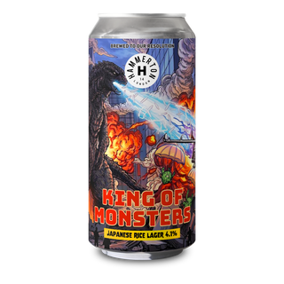 King of Monsters - Rice Lager 4.1% (440ml)