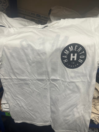 White Hammerton T-shirt – 100% Cotton